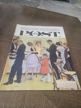 Vintage 'The Saturday Evening Post' November 11, 1961